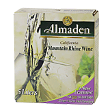 Almaden&nbsp;&nbsp;mountain rhine wine of california Right Picture